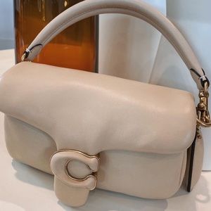 Coach Cream Leather Bag